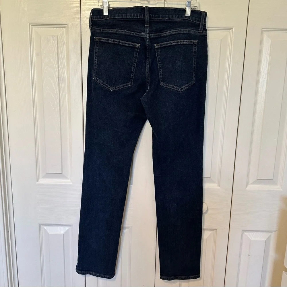 J. Crew Signature Flex Straight-Fit Jeans Men’s Size W31 L32 Dark Wash